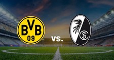 Borussia Dortmund vs SC Freiburg - 2 Tickets Kat. 1