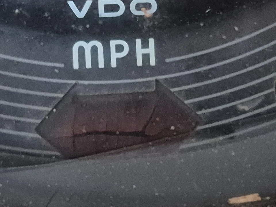 VW Beetle Speedometer, 1963-1967 Volkswagen VDO. Speedo. Untested - Image 3 of 4