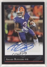 2021 Leaf Ultimate Draft 1992 Black Gold 67/99 Amari Rodgers #BG-AR1 Auto 0c6