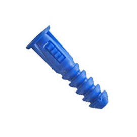 193C - ANCHOR PLASTIC #8-10X1/4IN UNIVERSAL BLUE (100 pcs/pkg ...