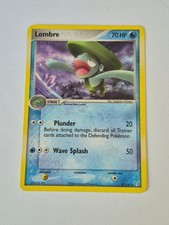 Lombre 37/100 Uncommon Crystal Guardians Pokemon Near Mint