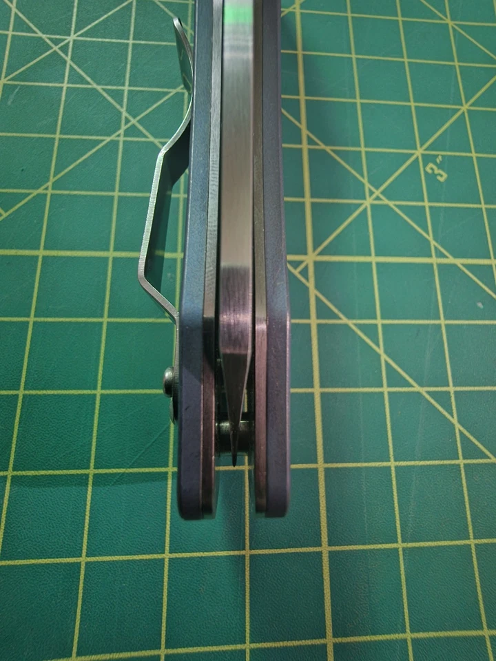 Spyderco Smock 20cv Knifejoy Blue TITANIUM SCALES - Image 3 of 4