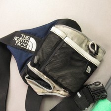 The North Face Small Crossbody Shoulder Bag Pouch Purple Black Outdoor Travel