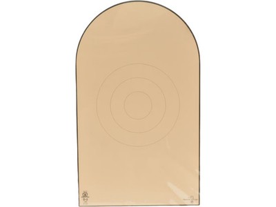 NRA Official Pistol Target D-2 50' Paper 100PK