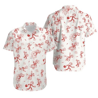 Reddy Kilowatt Electrician Hawaiian Shirt Retro Vintage Gift for Lineman
