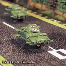 Battletech Miniatures - Stygian Strike Tank (2) - 20-243 by Iron Wind Metals
