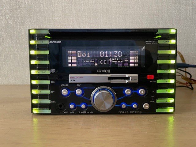 その他 clarion  CD.MD Clarion ADDZEST DMZ345BK CD / MD Player | eBay