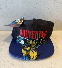 NWT Wolverine Marvel Comics X-Men Mutant Gear Vintage 90's Snapback Cap Hat