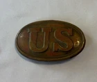 Original Civil War Federal Enlisted U.S. Belt Plate Buckle Non Excavated A++