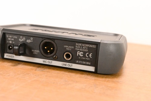Shure PGX14 Wireless Beltpack System J6 Band - 572-590 MHz (NO PSU) CG010W8 - Afbeelding 7 van 15