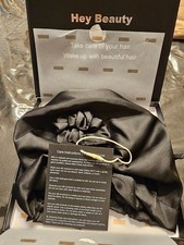 Silk Sleep Bonnet 22 Momme Double-Layer Hair Wrap Cap 100 Mulberry with Elastic