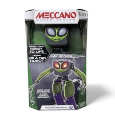 Meccano STEM Micronoid Green Switch, Programmable Robot Building Kit New Sealed