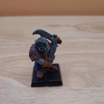 Warhammer WFB Citadel Iron Claw Giant Black Orks Two Swords 10 Games Workshop GW