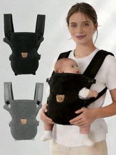 New 4 in 1 Ergonomic Strong Breathable Adjustable Infant Newborn Baby Carrier