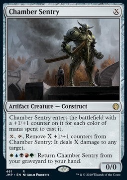 Magic/MTG Chamber Sentry JMP-461 Rare Englisch Excellent