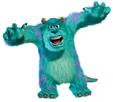 Monsters Inc Sticker Sully Weatherproof Bumper Vinyl Decal Monsters Inc Sticker Sully Weatherproof Bumper Vinyl Decal