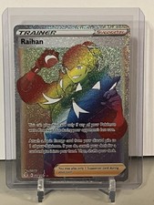 RAIHAN 224/203 | Secret Rainbow Rare | Evolving Skies | Pokemon TCG Holo NM/M on eBay