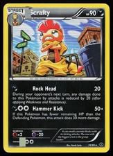 Scrafty 74/99 Holo Rare Next Destinies Pokemon Card