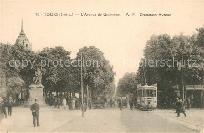 Strassenbahn Avenue de Grammont 