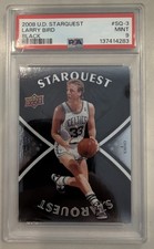 Larry Bird 2008 Upper Deck Starquest #SQ-3 PSA 9 Mint Celtics ☘️