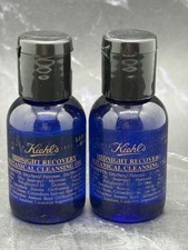 Lot 2 Kiehl's Midnight Recovery Botanical Cleansing Oil - 1.4oz Minor Scratches