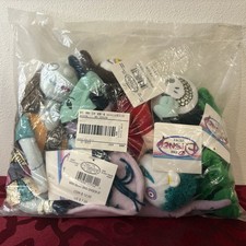 Sealed Lot of 5 Disney The Nightmare Before Christmas 8" Mini Bean Bag Plush New