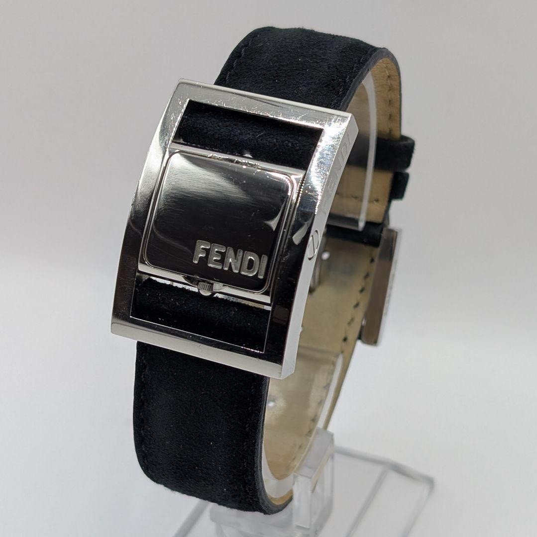 FENDI フェンディ F5000 レディース腕時計 スエード ブラック Black Suede Fendi F5000 Women's Watch | eBay
