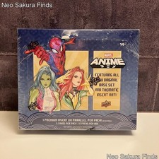 2020 MARVEL ANIME Trading Cards Upper Deck New 16 Packs Hobby Box Contains