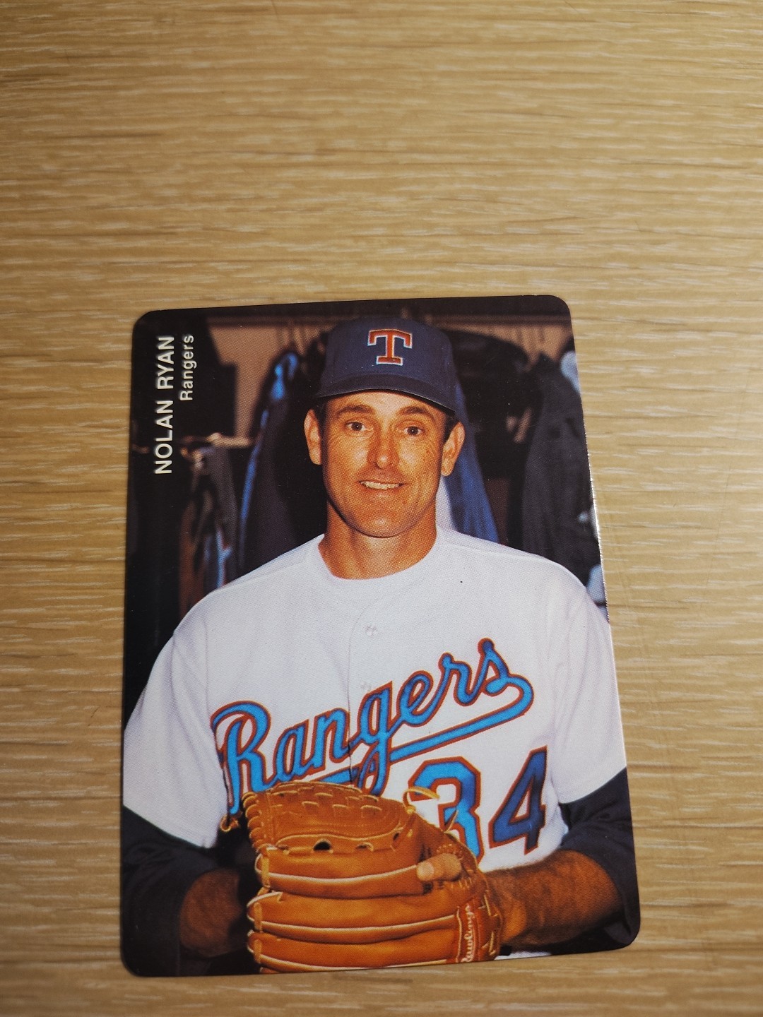 NOLAN RYAN 1991 TEXAS RANGERS MOTHER'S COOKIES #2 (KS-126)