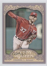 2012 Topps Gypsy Queen Image Variation Stephen Strasburg (Red Jersey) #184 s2l