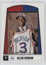 2021-22 Panini Photogenic First Night Allen Iverson #13 HOF 0p6y