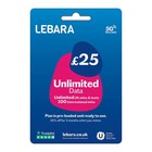 UK Unlimited Data SIM Card, Unlimited UK Minutes, 100 International minutes