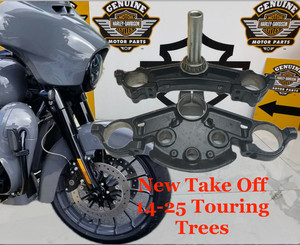 14-25 Genuine Harley Davidson Front end Triple Trees Touring Models OEM
