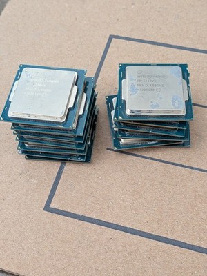Bulk Lot of 13x Intel Xeon E3-1240v5 3.5GHz 4 Core 8 Thread LGA 1151 CPU SR2LD