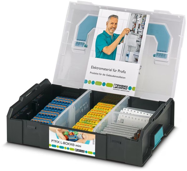 Phoenix Contact Starterkit - Case Ptfix L-BOXX Mini De, 10 VerteilerblöCke Mit Z-image
