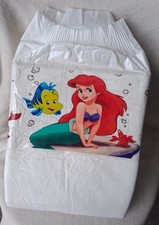 Mega Adult Disposable ABDL diaper- Little Mermaid-READ DESCRIPTION FULLY