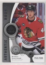2021 Upper Deck SP Game Used 2005-06 Retro Rookies /999 Wyatt Kalynuk #R-42 8tn