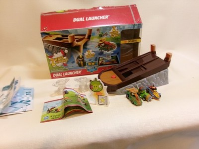 Angry Birds Go Telepods Dual Launcher 3 Race Cars Clear Stands Replacement