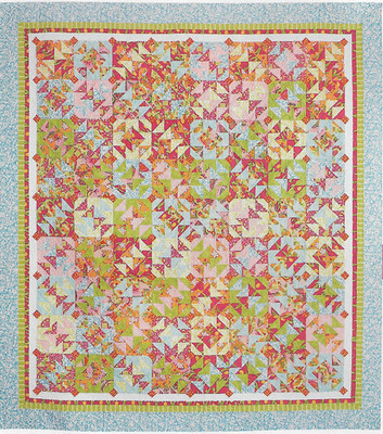 Floral Explosion Quilt quilting pattern instructions