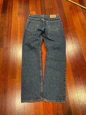 Levi  s 505 Straight Fit Jeans Dark Wash Size 32x32 Vintage 2000  s Levi  s