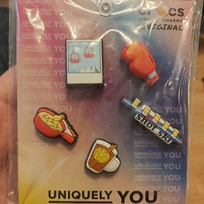 CROCS JIBBITZ SHOE CHARM FOOD AND DRINK 5 PACK