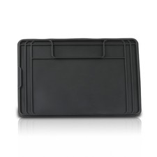 Fits Under Sink Liner Mat For Kitchen Bathroom 28&rdquo; x 19&rdquo; Inches - Durable BLACK