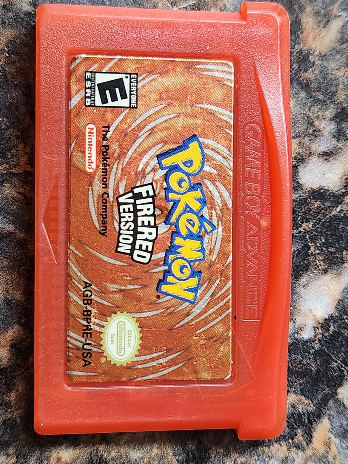 Pokemon Fire Red (Nintendo Gameboy Advance, 2004) GBA AUTHENTIC Tested & Working
