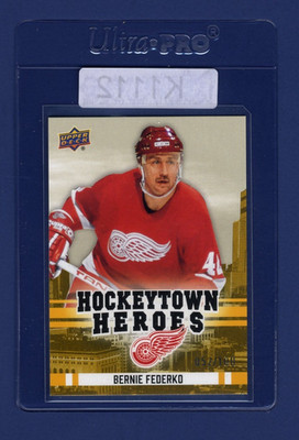 2025-26 UD Bernie Federko Detroit Red Wings Centennial Heroes SP #052/100 *K1112