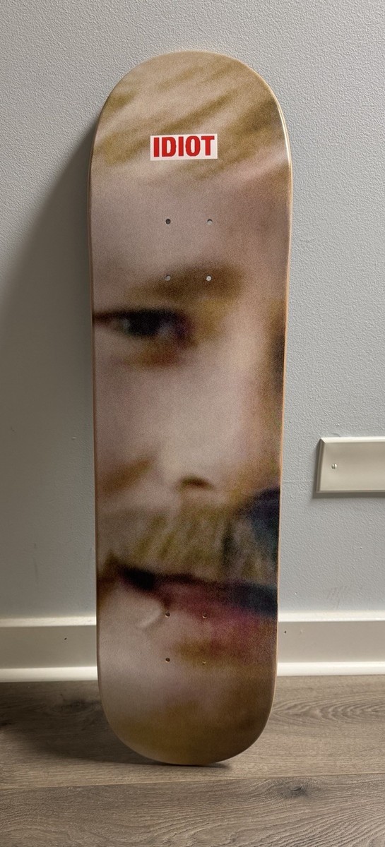SEALED Tom DeLonge To The Stars IDIOT Skateboard Deck Size SOLD