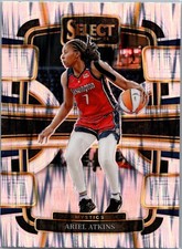 2024 Panini Select WNBA #64 Ariel Atkins Prizms Silver Flash