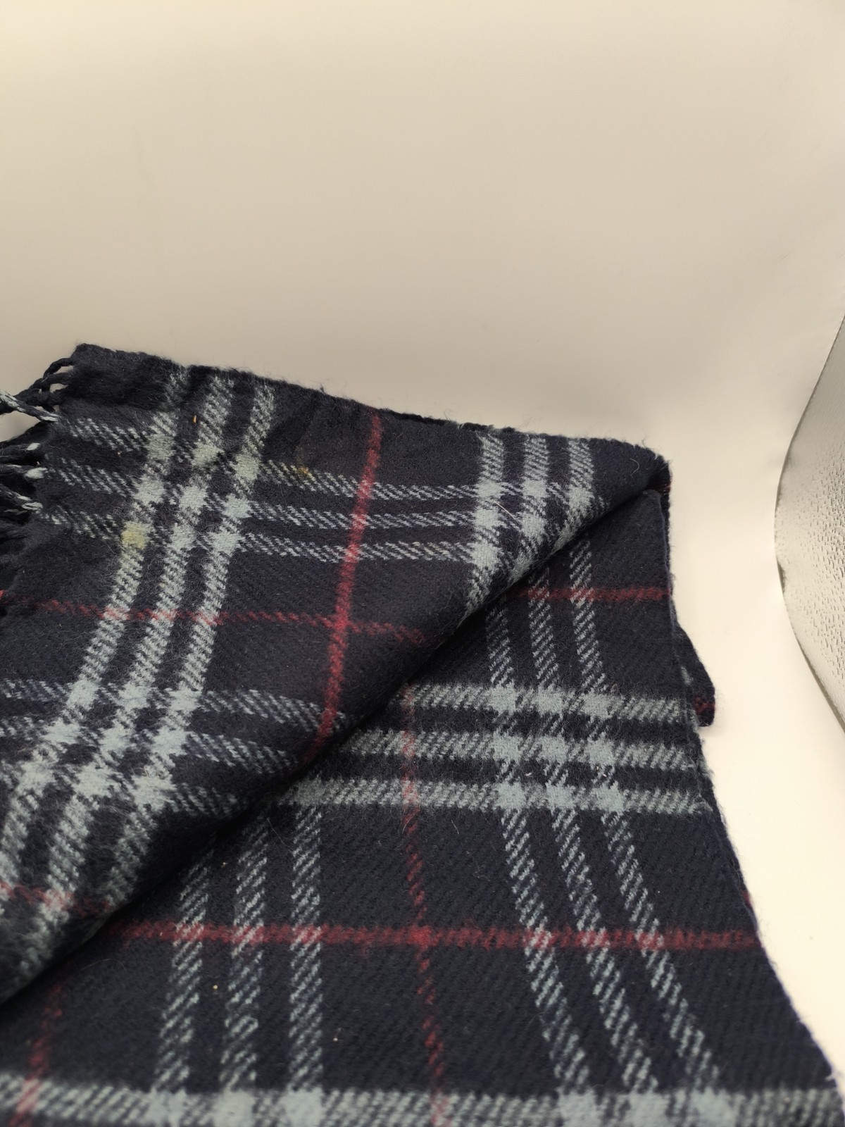 Burberry Y2K Vintage Reversible Scarf Grade C image 5