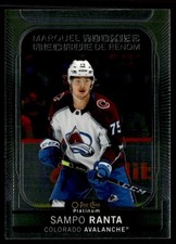 2021-22 O-Pee-Chee Platinum Marquee Rookies Sampo Ranta Rookie Colorado