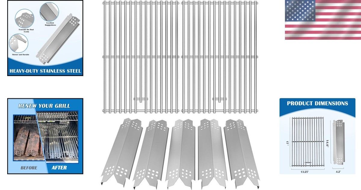 Nexgrill 720-0888N 720-0888S 720-0888 Grill Parts Kit Replacement