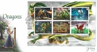 2015 Jersey Dragons Minature Sheet First Day Cover